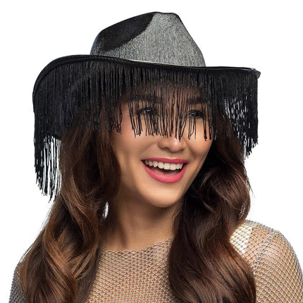 Zwarte Hoed Franjes van Boland koop je bij Partywinkel