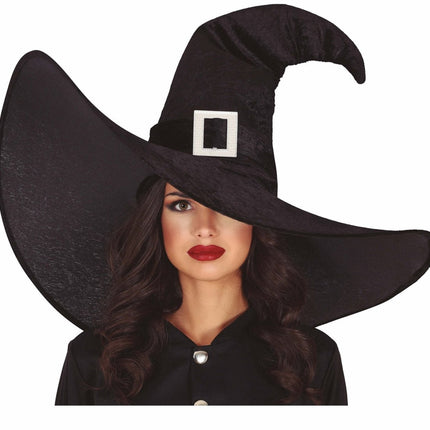 Zwarte Hoed Heks Groot van Fiestas Guirca koop je bij Partywinkel