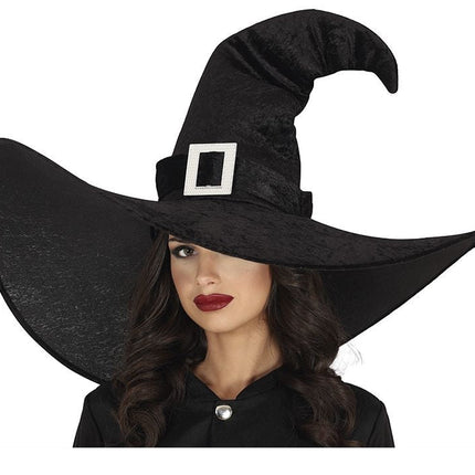 Zwarte Hoed Heks Groot van Fiestas Guirca koop je bij Partywinkel