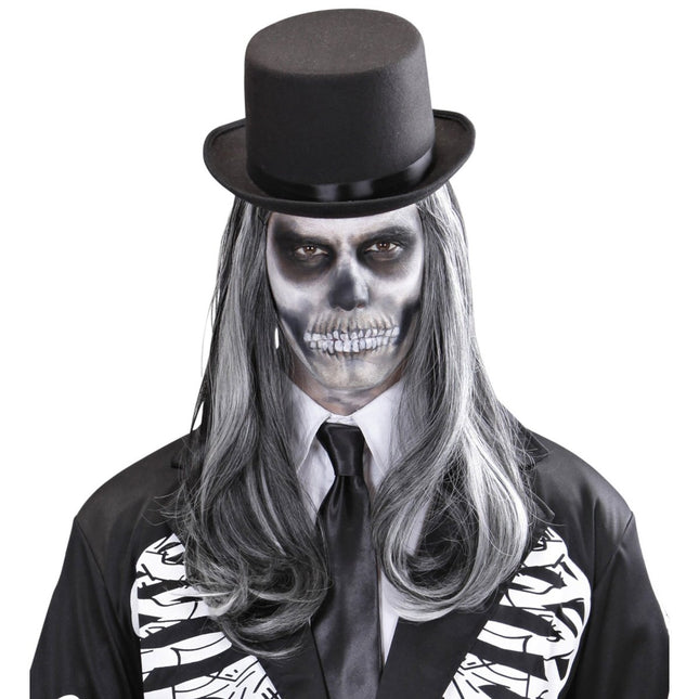 Zwarte Hoge Hoed Vilt van Widmann koop je bij Partywinkel