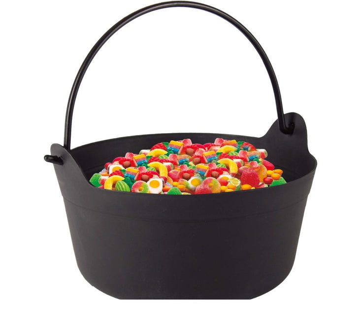 Zwarte Ketel 24cm van Fiestas Guirca koop je bij Partywinkel