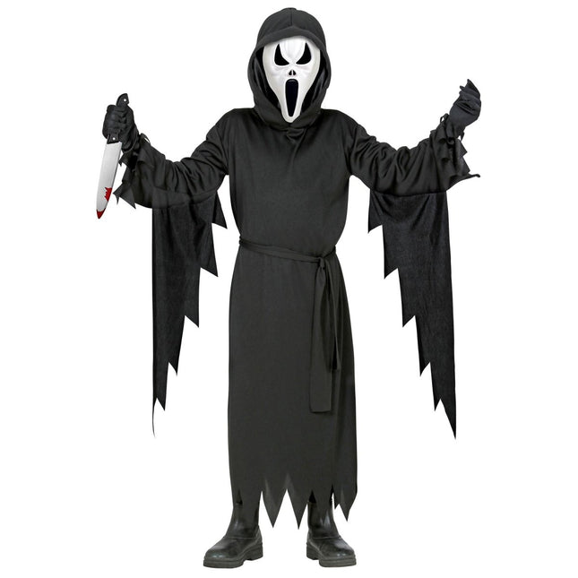 Zwarte Kostuum Kind Spook van Widmann koop je bij Partywinkel