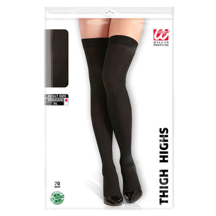 Zwarte Kousen van Widmann koop je bij Partywinkel