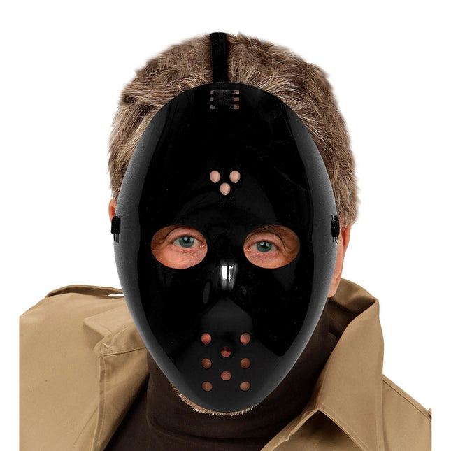 Zwarte Masker Hockey van Widmann koop je bij Partywinkel