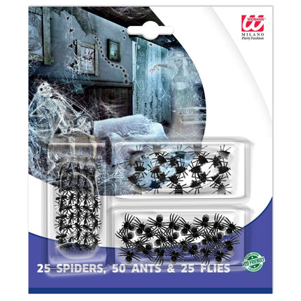 Zwarte Nep Insecten 100st van Widmann koop je bij Partywinkel