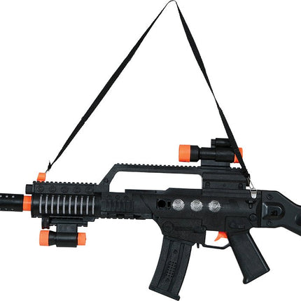 Zwarte Nep Pistool 70cm van Fiestas Guirca koop je bij Partywinkel