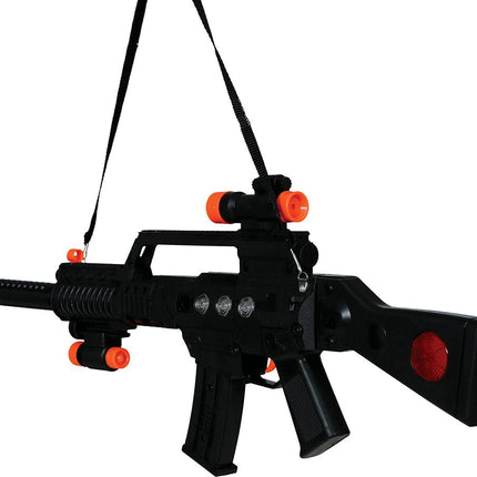 Zwarte Nep Pistool 70cm van Fiestas Guirca koop je bij Partywinkel