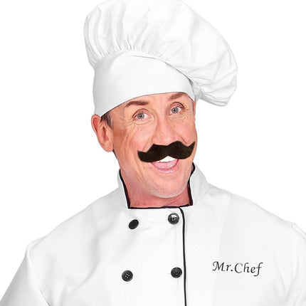 Zwarte Nep Snor Ambassador van Widmann koop je bij Partywinkel