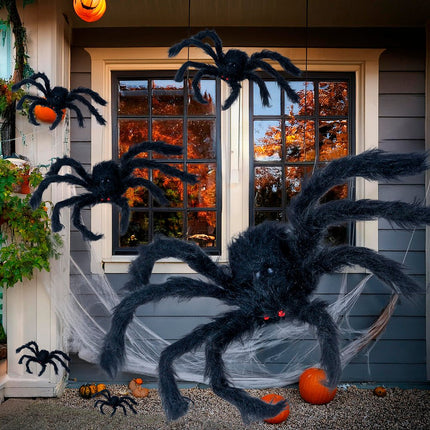 Zwarte Nep Spin 2m van Fiestas Guirca koop je bij Partywinkel