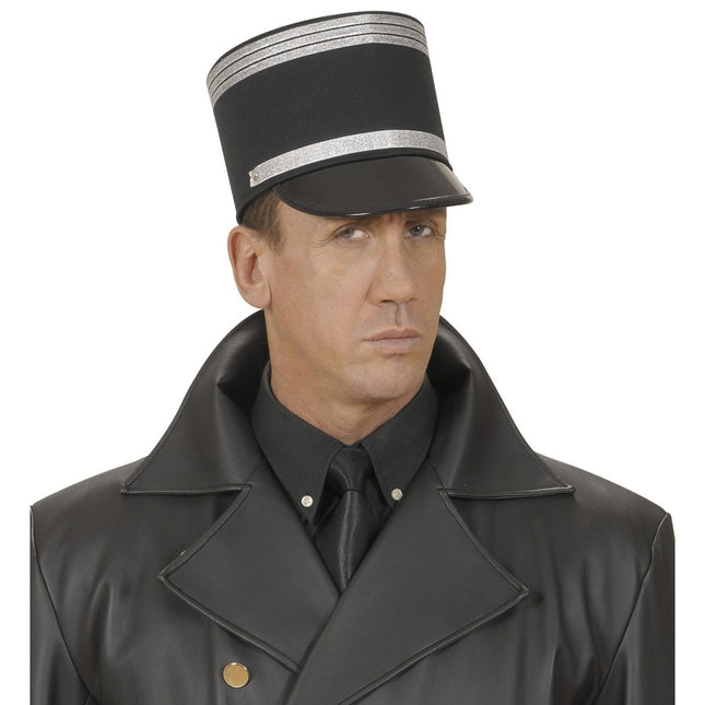 Zwarte Pet Kepi van Widmann koop je bij Partywinkel