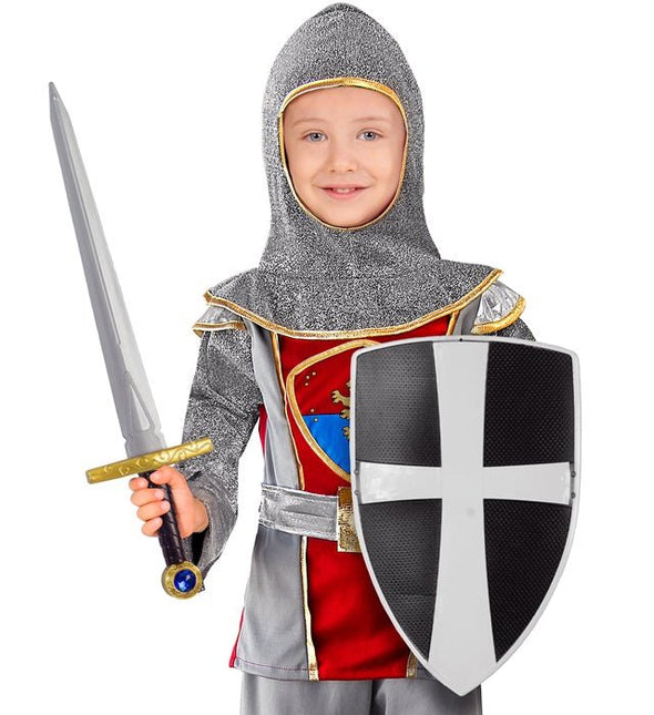 Zwarte Ridder Zwaard En Schild van Widmann koop je bij Partywinkel