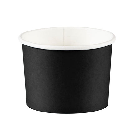 Zwarte Snackbakje 6,4cm 8st van Creative Converting koop je bij Partywinkel
