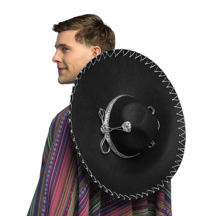Zwarte Sombrero Guillermo van Boland koop je bij Partywinkel