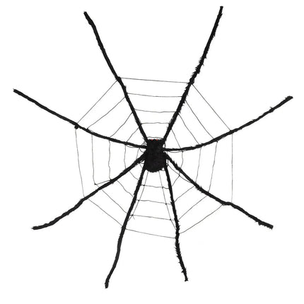 Zwarte Spinnenweb 2m van Boland koop je bij Partywinkel