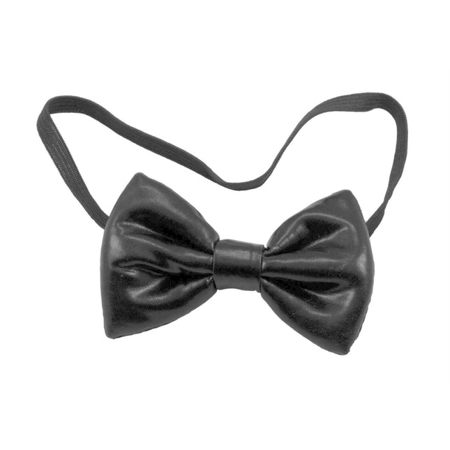 Zwarte Strik Metallic van Folat koop je bij Partywinkel